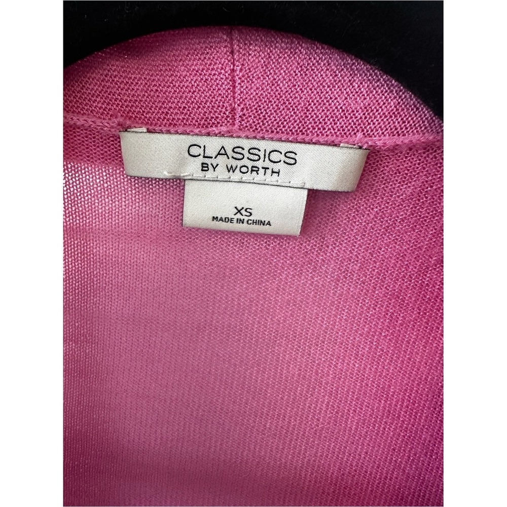 Worth Pink Lightweight Knit cashmere Cardigan Set - Picture 3 of 7